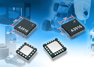 Low-voltage bipolar stepper requires only four external components